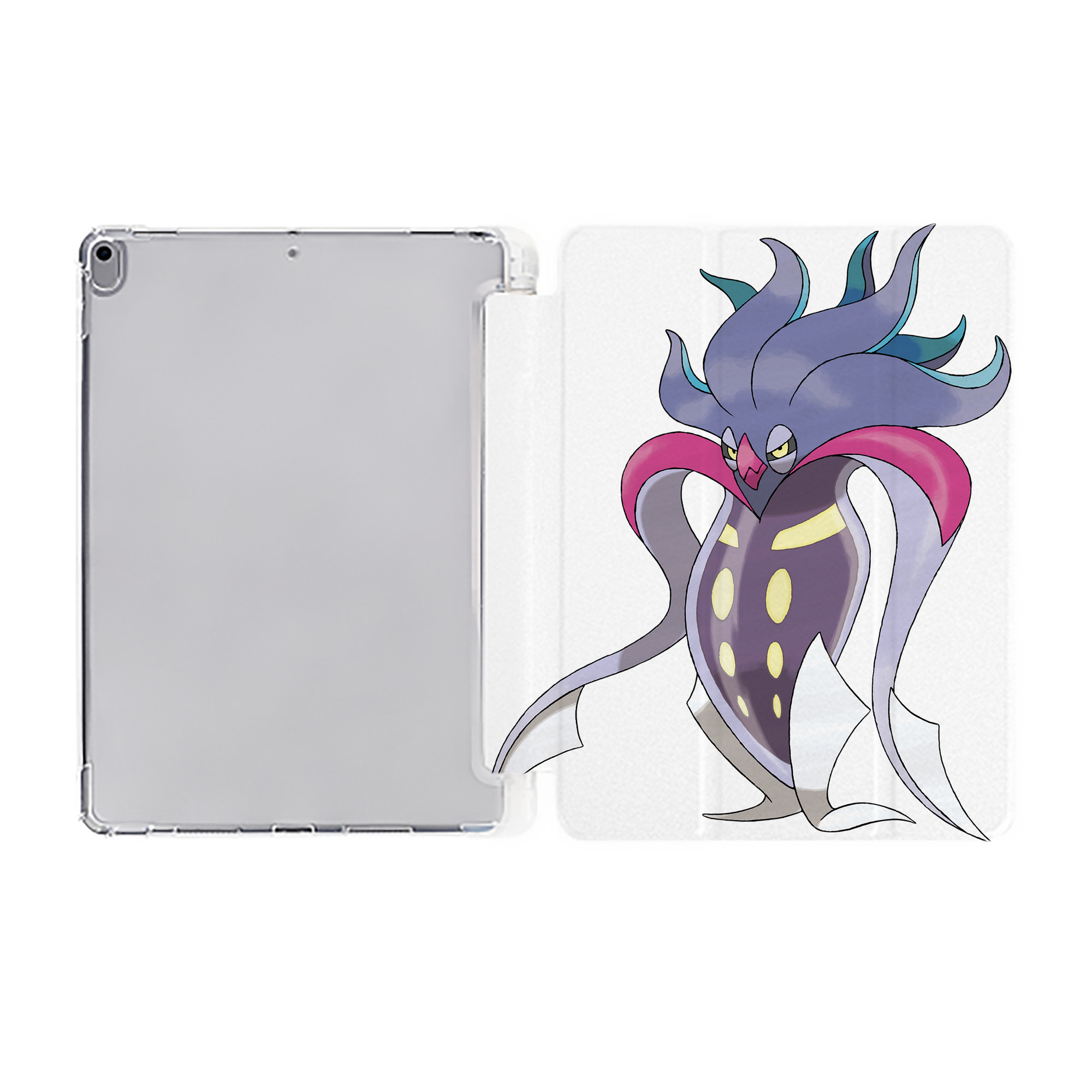 （画像用） ポケットモンスター Pokémon IPad ケース ペン収納付き 三つ折りスタンド PUレザー×シリコン 対応機種9.5/10.5/10.9インチ